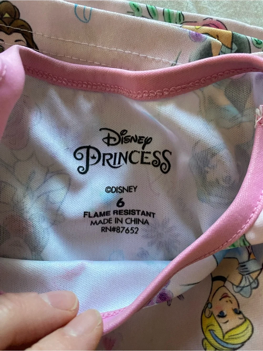 Disney Girls' Pink & Teal Princess Nightgowns - 3-Pack